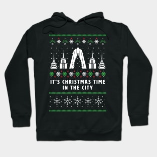 New York Ugly Christmas Sweater Hoodie